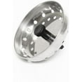thumbnail image 3 of TrueCraftware-3-1/2” Diameter Sink Strainer with Stopper Stainless Steel- Kitchen Strainer Kitchen Sink Drain Strainer Hair Catcher for Bathroom Sink Utility Slop Laundry, 3 of 5