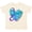 Natural, variant on Inktastic Suicide Prevention Awareness Purple and Teal Heart Ribbon Boys or Girls Toddler T-Shirt