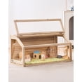 thumbnail image 1 of Jaula para hámster VEVOR, de madera, 270°, para ver, 82 x 41 x 41 cm, 1 of 9