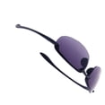 thumbnail image 4 of grinderPUNCH Bifocal Sport Sun Reader Wrap Rimless Men Women Adult Reading Sunglasses +1.25, Black, 4 of 5