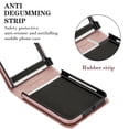 thumbnail image 3 of for Motorola Razr 40 Ultra Case, Classic Premium PU Leather Flip Case with Card Holder Shockproof Drop Protective Ring Holder Phone Case Cover for Motorola Razr 40 Ultra, Rosegold, 3 of 6