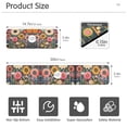 thumbnail image 3 of Yayeee Faucet Mat for Kitchen Sink 14.7" Diatomite Long Splash Guard Pad, Large Colorful Flowers, 3 of 7