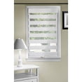 thumbnail image 4 of Cordless Celestial Sheer Double Layered Shade 34x72 - White, 4 of 4