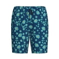 thumbnail image 6 of Daiia Daisies Flowers Mens Woven Stretch Pajama Short,Short Pajama Pants-X-Large, 6 of 7