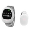 thumbnail image 1 of Alarma de enuresis Alarma inalámbrica para orinar en la cama Reloj de entrenamiento para ir al baño con pulsera para niños Cuidado de ancianos 40M Rango efectivo Vibración / Sonido / Vibración + Recor Abanopi  Alarma de enuresis, 1 of 7