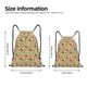 thumbnail image 2 of Fotbe Lips blowing bubble gum Bolsa Mochila con Cordón Estampada, Bolsa de Gimnasio Deportiva, Bolsa Cinch, Bolsa con Cordón para Hombres y Mujeres-Medium, 2 of 6