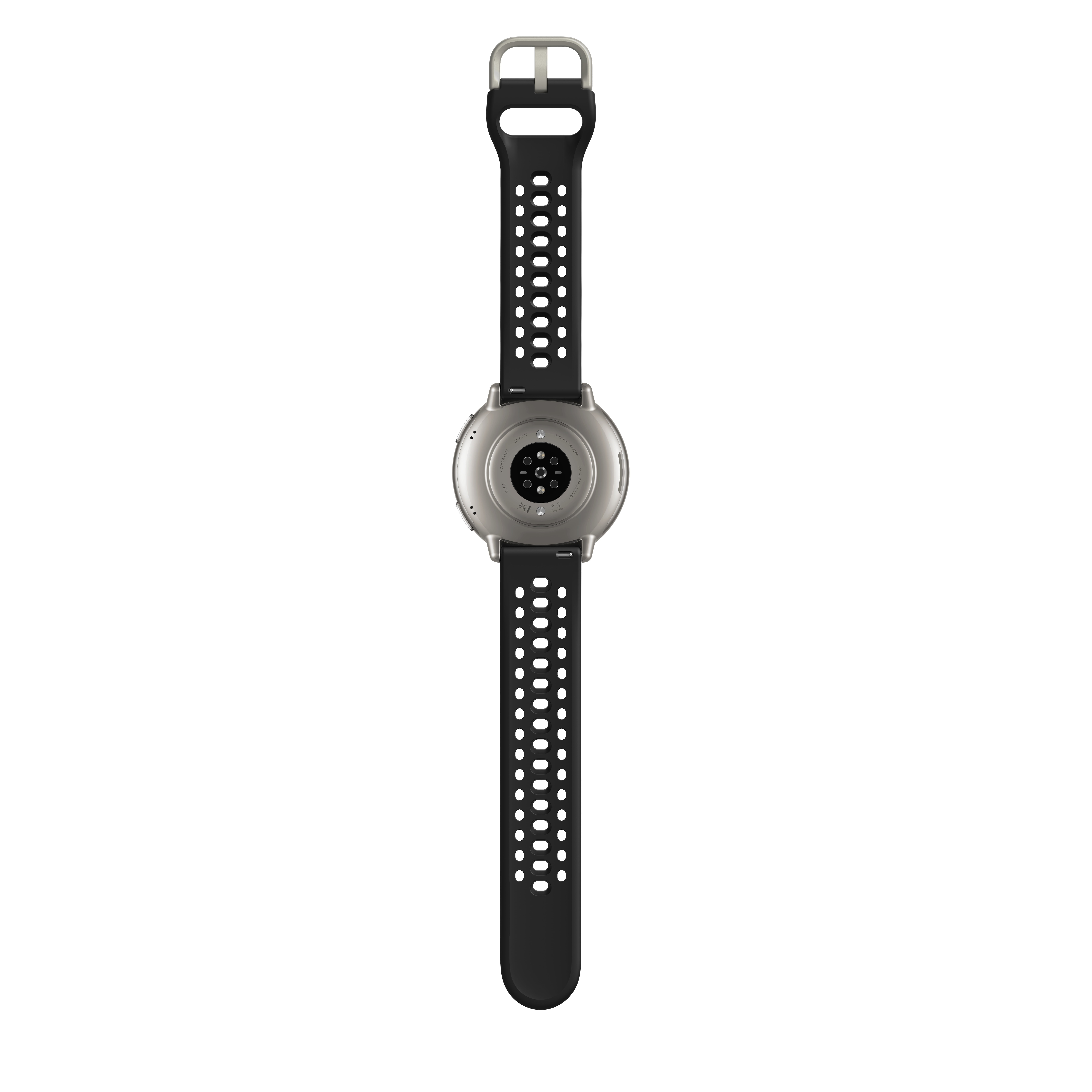 Amazfit Active 2 Smart Watch 44mm, GPS Maps with Direction, Fitness Tracker, 10 Day Battery, Sleep Monitor, 160+ Sport Modes, Water Resistant, for Android & Apple iPhone, Black Silicone