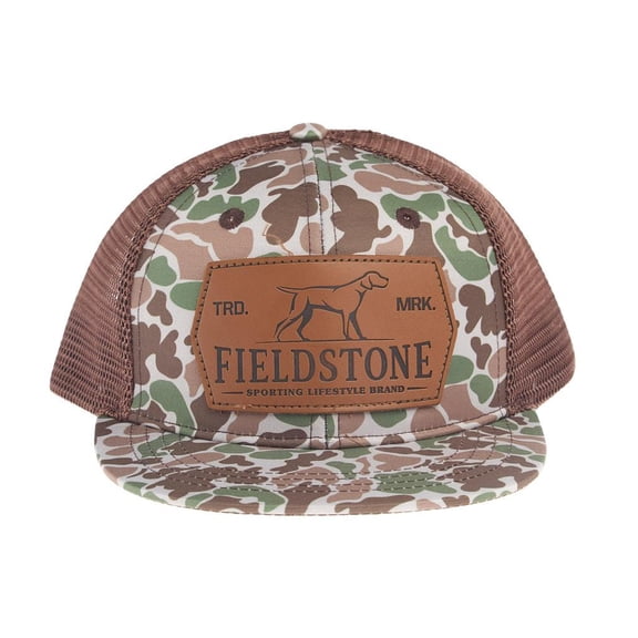 Fieldstone Boys Camo Old School Cap