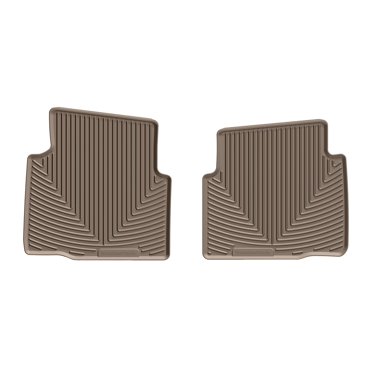 WeatherTech All-Weather Floor Mats For Ford Super Duty – 1st & 2nd Row Tan TPE – 4-Piece Set