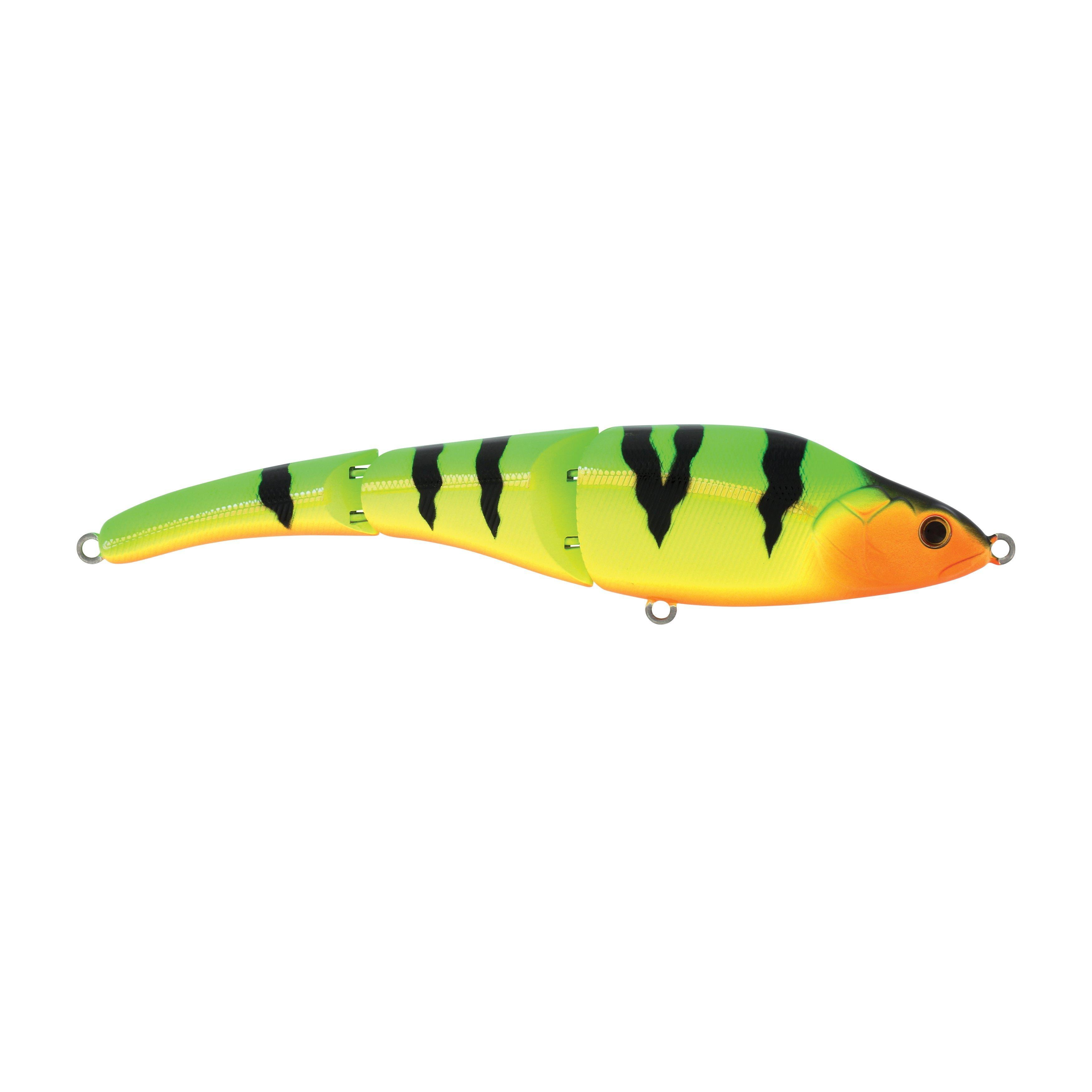 Berkley Magic Swimmer Fishing Lure, 3 3/8 oz, Fire Tiger Gold