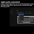 thumbnail image 3 of Hot Swap Keyboard Kit RGB TM680 for Mechanical 67keys knob Keyboards Wireless White, 3 of 9