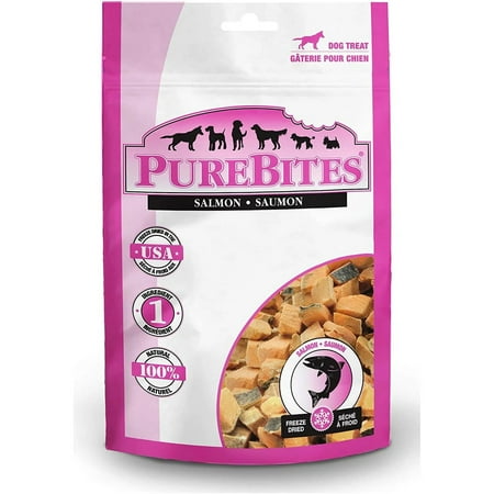 UPC: 0878968001175 | PureBites Freeze-Dried Salmon Dog Treats 2.47 oz.