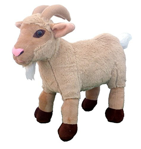 Standing Goat Stuffed Animal Kids Large Soft Toys Boys Girls Birthday Gift Play 