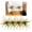 Gold, variant on BESTSKY 4Pcs Sea Urchin Soft Bait,Realistic Fuzzy Dice Fishing Lure,Floating TPR Swimbait with Reflective Stars,Plastic Baits for Bass Fishing,Drop Shot,Wacky Rig/Neko Rig & Finesse,Slow Sinking
