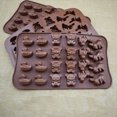 thumbnail image 3 of Gwong hogar Molde de chocolate Cartoon Duck Bear Rabbit Ice Diy Pastel Molde para hornear Gwong 28080, 3 of 5