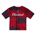 thumbnail image 3 of Toddler Red/Navy Cleveland Guardians Pinch Hitter Infielder T-Shirt & Shorts Set, 3 of 5