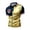 Sky Blue, variant on 2026 Soccer Cup Jersey for Men, Polo Collar Short Sleeve England Rose & Gold Ball Graphic Top - Breathable Fan Shirt for Match Day & Casual Wear Blue L