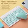 thumbnail image 2 of CAROOTU Sans Fil Bluetooth-compatible Clavier Souris Set Léger Portable pour IOS Android Téléphone Tablette, 2 of 7