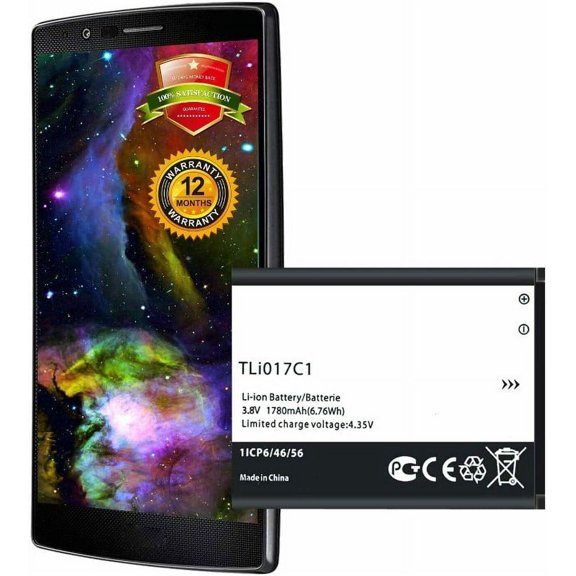 Alcatel Battery TLi017C1 | Replacement For One Touch, DAWN, STREAK, IDEAL |