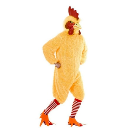 Halloween Rocking Rooster Adult Yellow
