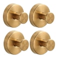 thumbnail image 2 of Ganchos Sin Taladro Con Ventosa Luxe Hold 2024 Nuevo Acero Inoxidable Al (4 Piezas Oro), 2 of 9