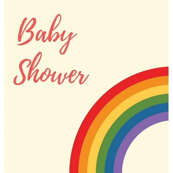 Baby shower guest book (Hardcover): comments book, baby shower party decor, advice for parents sign in book, baby naming, (Hardcover)