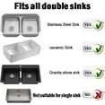 thumbnail image 5 of Dish Wand Holder Adjustable Kitchen Dishwand Sink Caddy,Sponge Holder,Brush Holder,Dish Cloth Holder,Rust Proof Water Proof, No Drilling, No Adhesive, one-Step Installation, 5 of 7