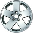 thumbnail image 2 of Jeep Wrangler Wheel 2007-2012 18" Factory OEM Silver 1JC34TRMAA, 2 of 3