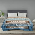 thumbnail image 4 of LHSHID to My Son Blanket from Mom Gifts for Son from Mom Blanket Birthday Gifts for Son Son Gifts from Mother for His Birthday Gifts Ideas for Boys Men Graduate Gift 50"x60", 4 of 6