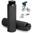 thumbnail image 1 of Reposapiés de MTB - Reposapiés de aleación de aluminio antideslizantes, par de reposapiés traseros, clavijas cilíndricas para ejes de bicicleta de acrobacias - Negro - Abcrital, 1 of 5