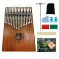 thumbnail image 1 of Arpa de pulgar de 21 tonos Arpa de pulgar de 17 tonos Kalinbaqin Instrumento de arpa de pulgar kalimba de 17 tonos, 1 of 5