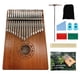 thumbnail image 1 of Arpa de pulgar de 21 tonos Arpa de pulgar de 17 tonos Kalinbaqin Instrumento de arpa de pulgar kalimba de 17 tonos, 1 of 5