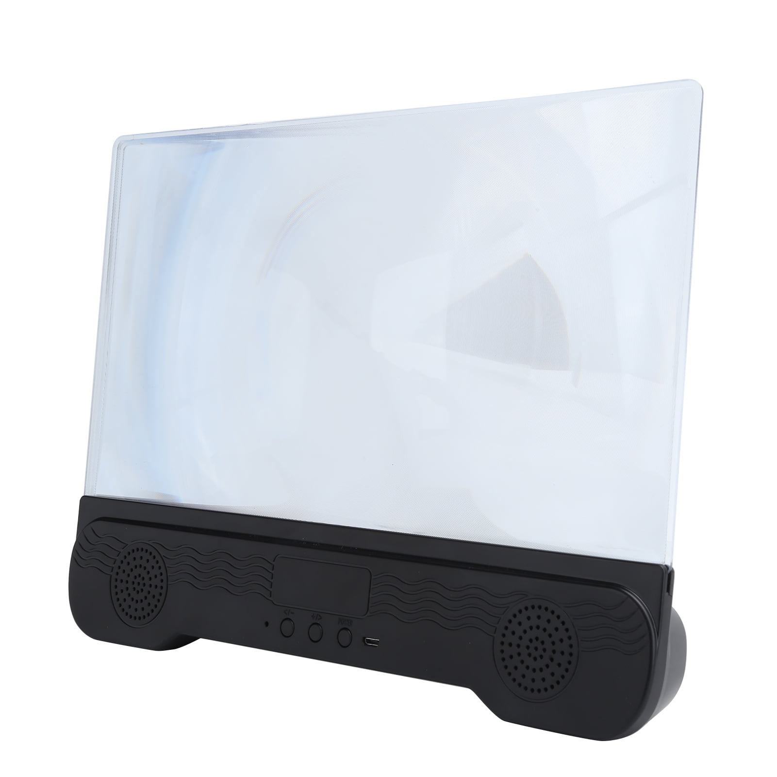 14 Inch Mobile Phone Screen Magnifier with Bluetooth Speaker and Video Amplifier Stand Bracket