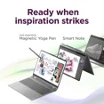 thumbnail image 4 of Lenovo Yoga 7 16" Copilot+ AI PC 2-in-1 Touch Laptop – Intel Core Ultra 7 256V, 16GB DDR5, 1TB SSD, WUXGA (1920x1200) IPS Display, Intel Arc Graphics, Wi-Fi 7, Windows 11 Home, 4 of 8