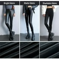 thumbnail image 4 of Gibobby Leggings afelpados de invierno para mujer Leggings de sintética para mujer Pantalones elásticos de sintética de talle y pantalones cálidos(I,XG), 4 of 5
