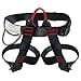 thumbnail image 3 of NewDoar Adjustable Thickness Climbing Harness,CE Certification Wider Half Body Harness for Rock Rappelling Fire Rescuing Tree Climbing Gear (Black), 3 of 4