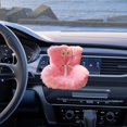 thumbnail image 5 of Car Seat for Dolls, Doll Car Seat with Soft Furry Cushion Vent Clip & Desktop Stand, Multicolor Cute Air Vent Clip, Functional Car Ornament for Fans and Doll Collectors, Pretty Car Fan Clip, 5 of 6