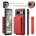 thumbnail image 5 of ELEHOLD 2-in-1 Detachable Wallet Case for Google Pixel 8 Premium Leather Case Soft TPU Bumper Magnetic Removable Card Holders Kickstand Function Shockproof Case,red, 5 of 8