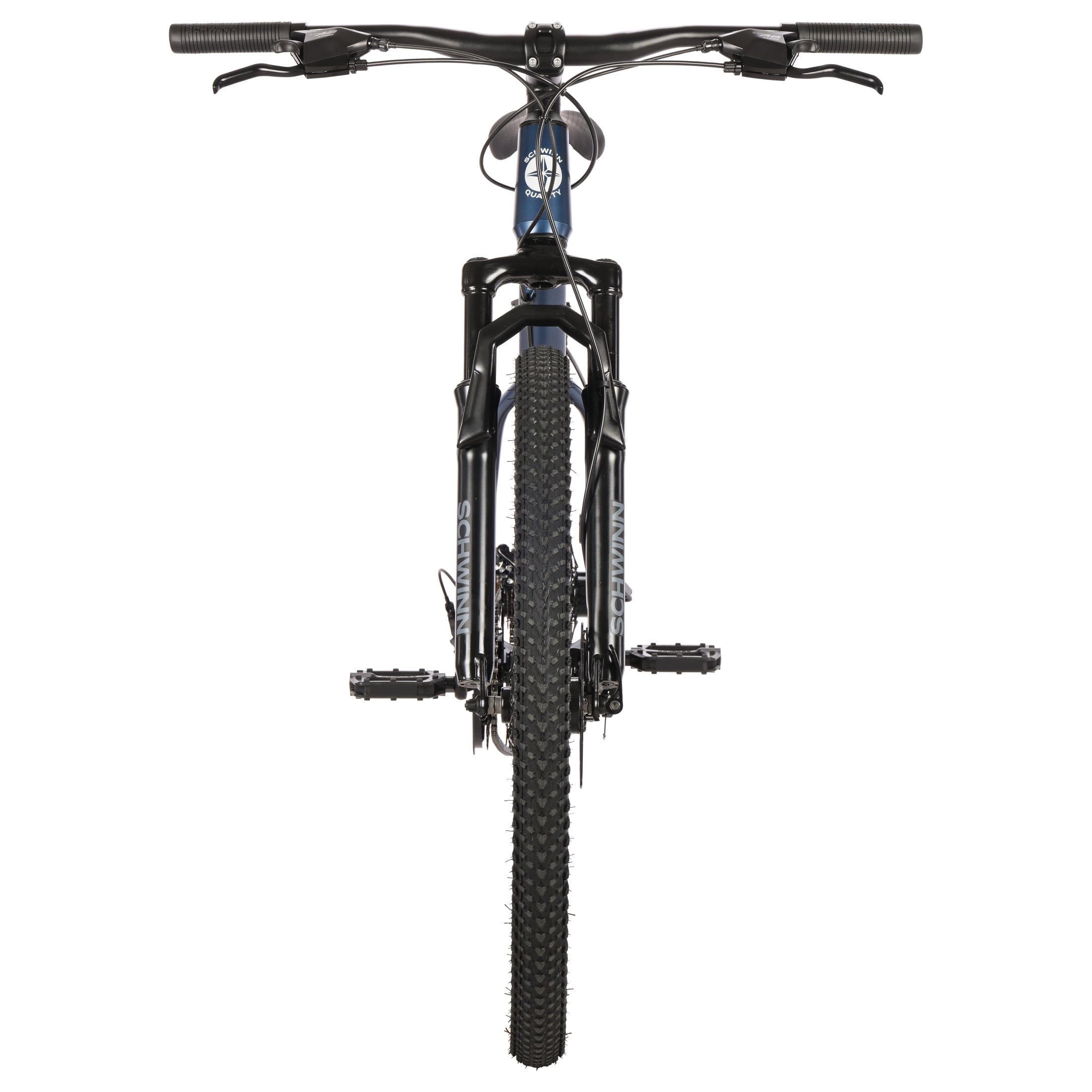 Schwinn High Timber Sport Mountain Bike, 27.5 Inch Wheels, 21 Speeds, Blue