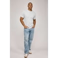 thumbnail image 4 of Real Essentials 5 Pack: Men’s 100% Cotton Hipster Curved Hem Droptail Tee – Premium Longline T-Shirts with Long Tail Drop Cut, 4 of 5