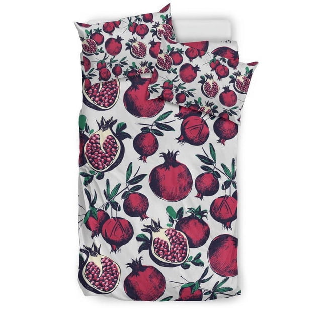 Juego de cama con estampado de granadas Pg01