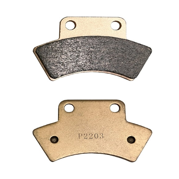 Demon Powersports Plaquettes de Frein Frittées Arrière Gauche/droite (1988-99) Polaris Trail Boss/Big Boss/Trail Blazer/300/400/Sportsman/Sport/Magnum/Scrambler/Xplorer/Diesel, Matériau Métallique pour une Durée de Vie Prolongée