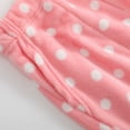thumbnail image 5 of Edvintorg Pajama Pants for Women Fashion Dot Printing Casual Loose Elastic Waist Pants Lounge Sleepwear Winter Keep Warm Flannel Pants with Pocket Plus Size Pj Pants Women, 5 of 6