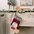 thumbnail image 2 of Xuniizn Christmas Stockings Bulk, Assorted Festive Xmas Stockings for Fireplace Mantel Decor, Traditional Holiday Ornaments, Christmas Decorations for Home, Cloth, Red, 2 of 7