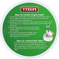 thumbnail image 2 of YYXLIFE Double Sided Carpet Tape for Area Rugs Carpet Adhesive Rug Gripper Removable Multi-Purpose Rug Tape Cloth for Hardwood Floors,Outdoor Rugs,Carpets Heavy Duty Sticky Tape,2Inch x 10, 2 of 2