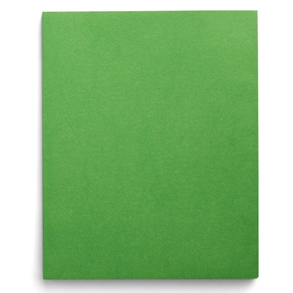Staples Smooth 2-Pocket Paper Folder Green 25/Box (50753/27533-CC) ST27533