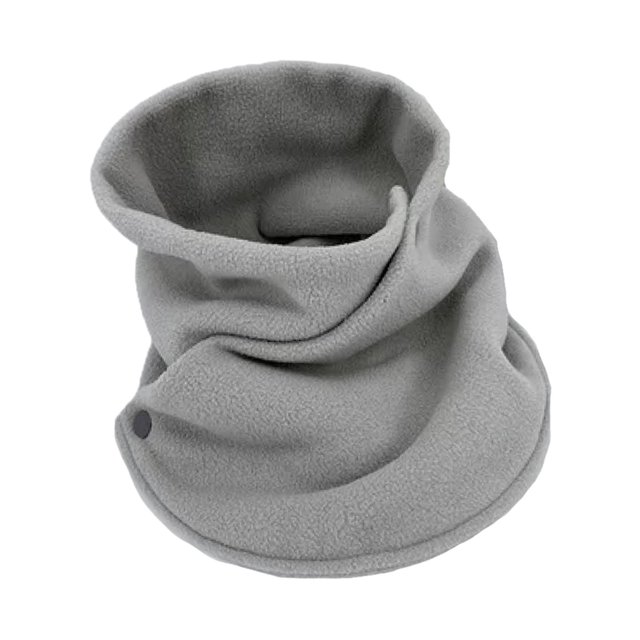 Bufanda térmica multiusos para cuello de invierno, para senderismo, snowboard, esquí Gris Yuyangstore polaina de cuello de invierno