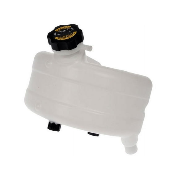 Front Radiator Coolant Overflow Expansion Tank with Cap - Compatible with 2002 - 2007 Mack CV 2003 2004 2005 2006