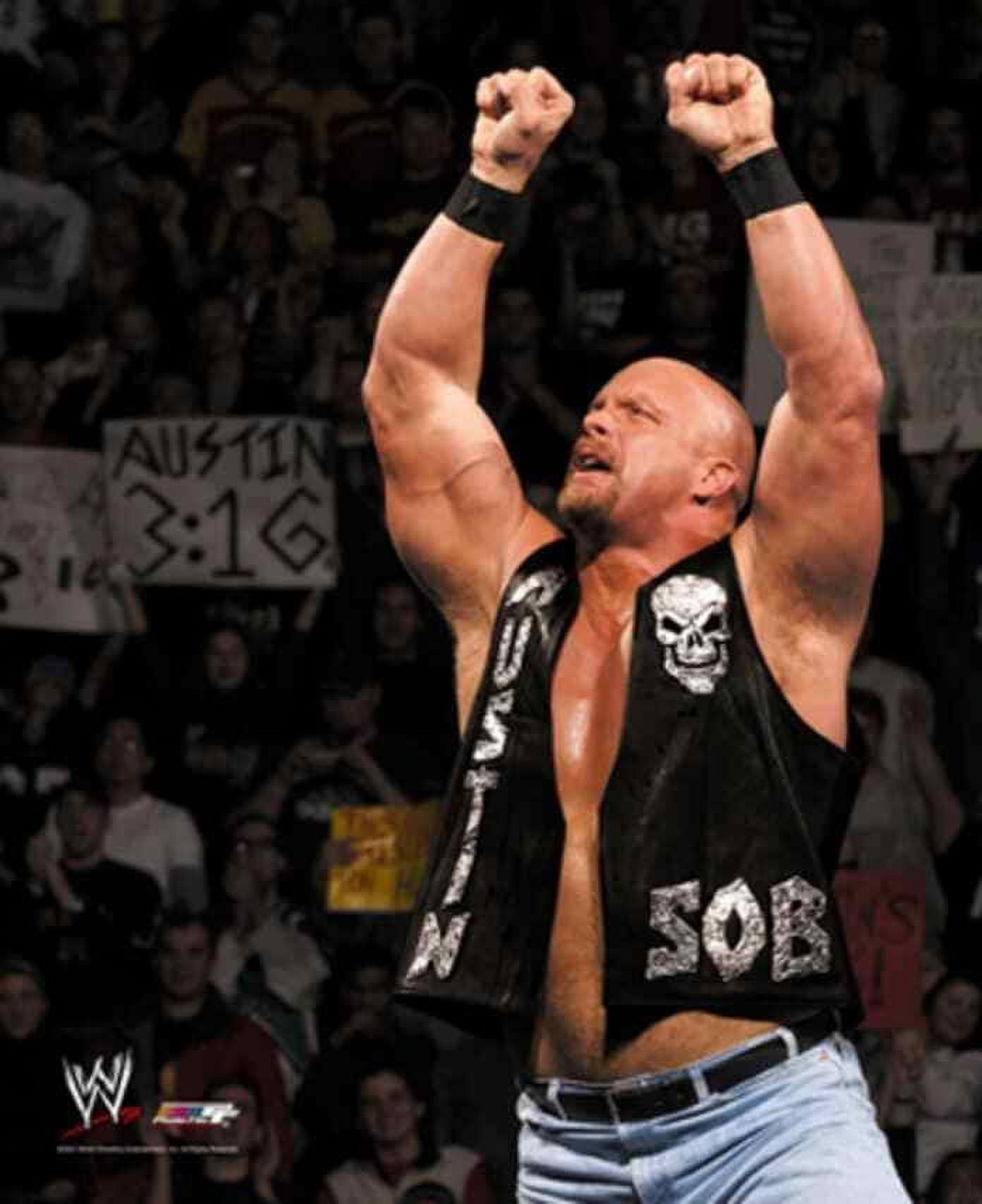 WWE - Brandclub - Stone Cold Steve Austin SOB 3:16 Skull Vest Black L