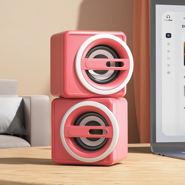 Sentmoon Electronics Gadgets Desktop Mini Soundbox Desktop Laptop USB Subwoofer Gift Speaker Electronics Gadgets Clearance Sales Today Deals Prime